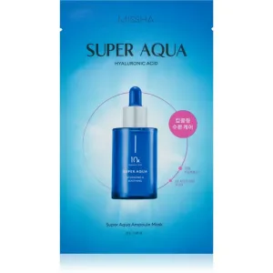 Missha Super Aqua 10 Hyaluronic Acid masque hydratant en tissu 28 g