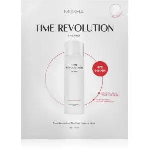 Missha Time Revolution The First Treatment Essence masque hydrogel intense pour restaurer la barrière cutanée 30 g