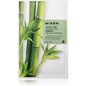 Mizon Joyful Time Bamboo masque tissu effet lissant 23 g