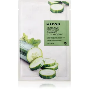 Mizon Joyful Time Cucumber masque tissu illuminateur et hydratant 23 g