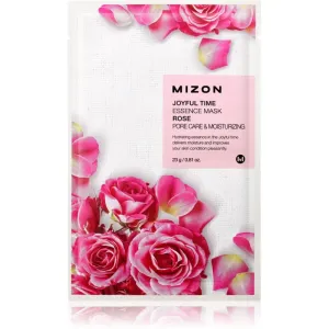 Mizon Joyful Time Rose masque hydratant en tissu pour resserrer les pores 23 g