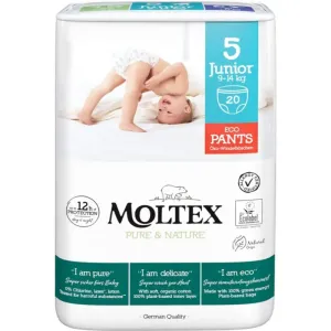 Moltex Pure & Nature Junior Size 5 couches-culottes à usage unique 9-14 kg 20 pcs