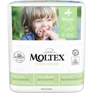Moltex Pure & Nature Maxi Size 4 couches ÉCO à usage unique 7-14 kg 29 pcs