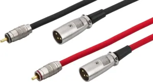 Monacor MCA-158 1,5 m Câble Audio