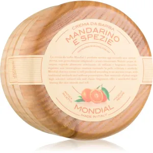 Mondial Luxury Wooden Bowl crème à raser Mandarine and Spice 140 ml