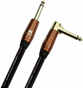 Monster Cable Prolink Acoustic 12FT Instrument Cable Noir 3,6 m Angle - Droit
