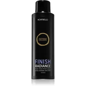 Montibello Decode Finish Radiance Spray spray cheveux à séchage rapide brillance 200 ml