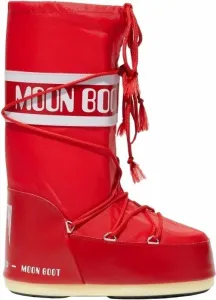 Moon Boot Bottes Neige Icon Nylon Boots Red 35-38