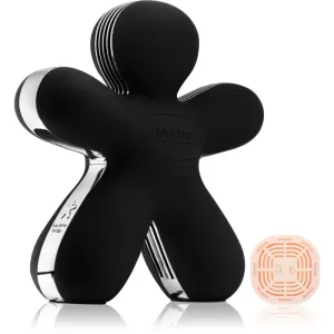 Mr & Mrs Fragrance George II Soft Touch Black diffuseur d'huiles essentielles pour capsules 06 23,5 cm