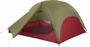 MSR FreeLite 3-Person Ultralight Backpacking Tent Green/Red Tente