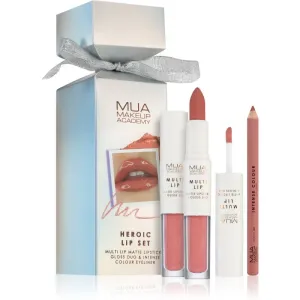 MUA Makeup Academy Cracker Heroic coffret cadeau (lèvres)