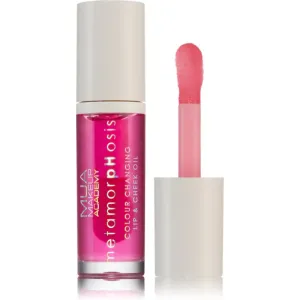 MUA Makeup Academy Metamorphosis brillant à lèvres à l'huile lèvres et joues parfums Plump It Up (Mint) 7 ml