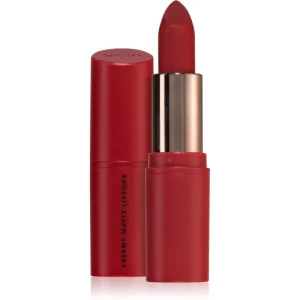 MUA Makeup Academy Creamy Matte rouge à lèvres crémeux effet mat teinte Razzleberry 3,2 g