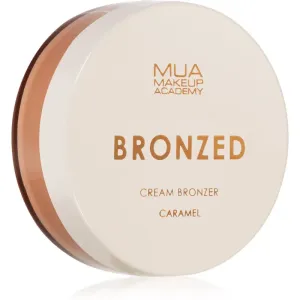 MUA Makeup Academy Bronzed bronzer en crème teinte Caramel 14 g