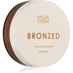MUA Makeup Academy Bronzed bronzer en crème teinte Espresso 14 g