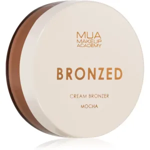 MUA Makeup Academy Bronzed bronzer en crème teinte Mocha 14 g