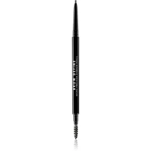 MUA Makeup Academy Brow Define crayon sourcils précision avec brosse teinte Grey 0,3 g