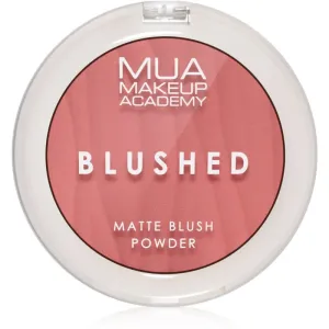 MUA Makeup Academy Blushed Powder Blusher blush poudre teinte Rouge Punch 5 g