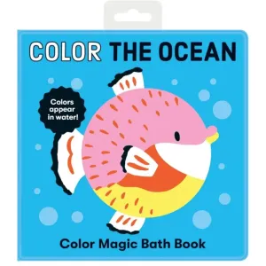 Mudpuppy Color Magic Bath Book Color The Ocean livre de bain 0+ y 1 pcs
