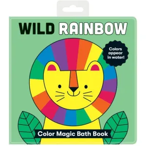 Mudpuppy Color Magic Bath Book Wild Rainbow livre de bain 0+ y 1 pcs