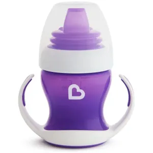 Munchkin Gentle™ tasse d’apprentissage avec supports Purple 4 m+ 118 ml
