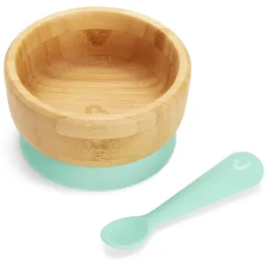 Munchkin Bambou Suction Bowl & Spoon ensemble de table pour enfant 6 m+ 1 pcs