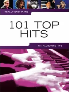 Music Sales Really Easy Piano: 101 Top Hits Partition