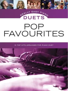 Music Sales Really Easy Piano Duets: Pop Favourites Partition