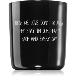 My Flame Candle With Bear Those We Love Stay In Our Hearts bougie parfumée 8x9 cm