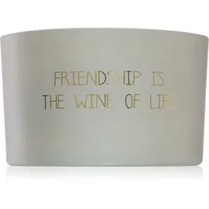 My Flame Fig's Delight Friendship Is The Wine Of Life bougie parfumée 13x9 cm
