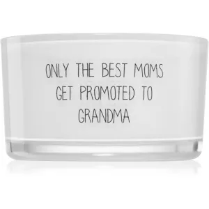 My Flame Message In A Bottle Only The Best Moms Get Promoted To Grandma bougie parfumée 9x5 cm