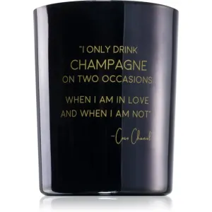 My Flame Warm Cashmere I Only Drink Champagne On Two Occasions bougie parfumée 10x12 cm