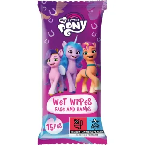 My Little Pony Wet Wipes lingettes nettoyantes pour enfant 15 pcs