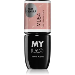 MYLAQ UV Gel Polish vernis à ongles gel teinte My Creamy Peach 5 ml