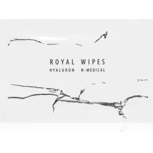 N-Medical Royal wipes lingettes nettoyantes et démaquillantes peaux sensibles 30 pcs