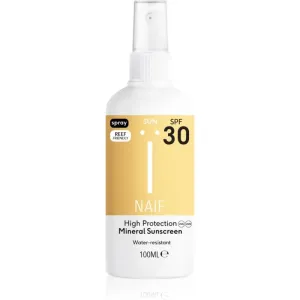 Naif Sun Mineral Sunscreen SPF 30 spray solaire protecteur SPF 30 100 ml
