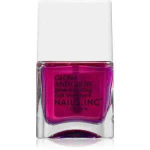Nails Inc. Glow and Grow Nail Growth Treatment vernis à ongles fortifiant 14 ml #565691
