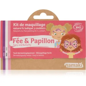 Namaki Color Face Painting Kit Fairy & Butterfly ensemble pour enfant 1 pcs