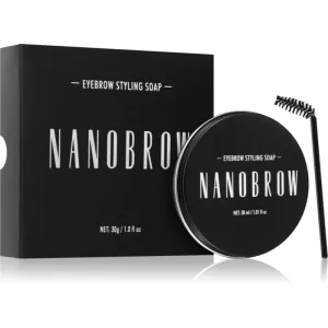 Nanobrow Eyebrow Styling Soap savon coiffant pour les sourcils sourcils 30 g