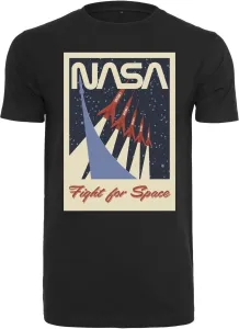 NASA T-shirt Fight For Space Black XS