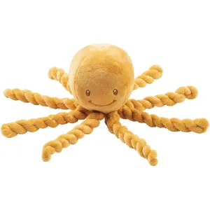 NATTOU Cuddly Octopus PIU PIU jouet en peluche pour bébés Lapidou Yellow 0 m+ 1 pcs
