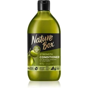 Nature Box Olive Oil après-shampoing protecteur anti-cheveux cassants 385 ml
