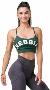 Nebbia Classic Hero Cut-Out Sports Bra Dark Green L Sous-vêtements de sport