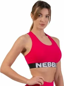 Nebbia Medium Impact Cross Back Sports Bra Pink M Sous-vêtements de sport
