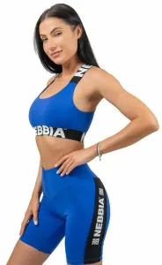 Nebbia Medium-Support Criss Cross Sports Bra Iconic Blue S Sous-vêtements de sport