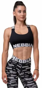 Nebbia Power Your Hero Iconic Sports Bra Black L Sous-vêtements de sport
