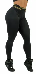 Nebbia Classic High Waist Leggings INTENSE Perform Black/Gold S Pantalon de fitness