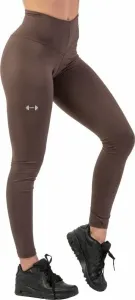 Nebbia Classic High-Waist Performance Leggings Brown L Pantalon de fitness