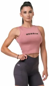 Nebbia Fit Sporty Tank Top Old Rose M T-shirt de fitness