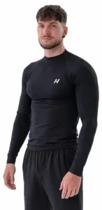 Nebbia Functional T-shirt with Long Sleeves Active Black 2XL T-shirt de fitness